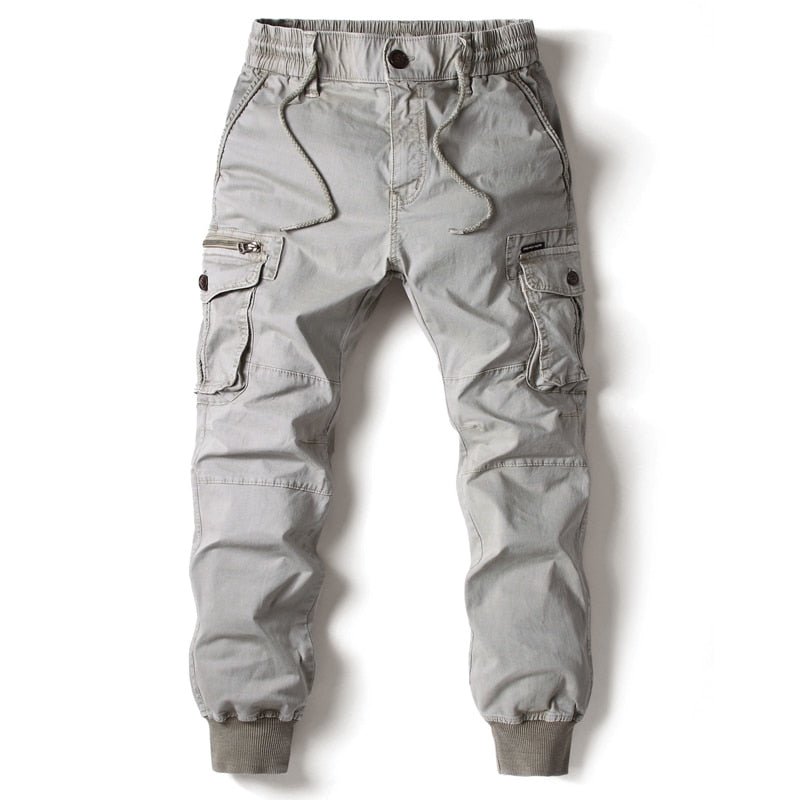 Thibault | Pantalón Cargo Jogger de Corte Holgado - StilfulltMen's pantsSKU_1781550659431_914Gris claroSThibault | Pantalón Cargo Jogger de Corte Holgado