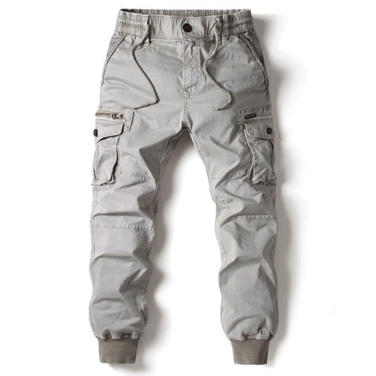 Thibault | Pantalón Cargo Jogger de Corte Holgado - StilfulltMen's pantsSKU_1781550659431_914Gris claroSThibault | Pantalón Cargo Jogger de Corte Holgado