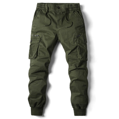 Thibault | Pantalón Cargo Jogger de Corte Holgado - StilfulltMen's pantsSKU_1781550659431_141Verde militarSThibault | Pantalón Cargo Jogger de Corte Holgado