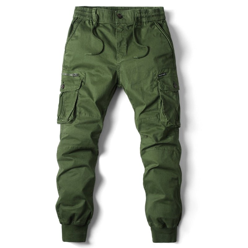 Thibault | Pantalón Cargo Jogger de Corte Holgado - StilfulltMen's pantsSKU_1781550659431_299Verde olivaSThibault | Pantalón Cargo Jogger de Corte Holgado