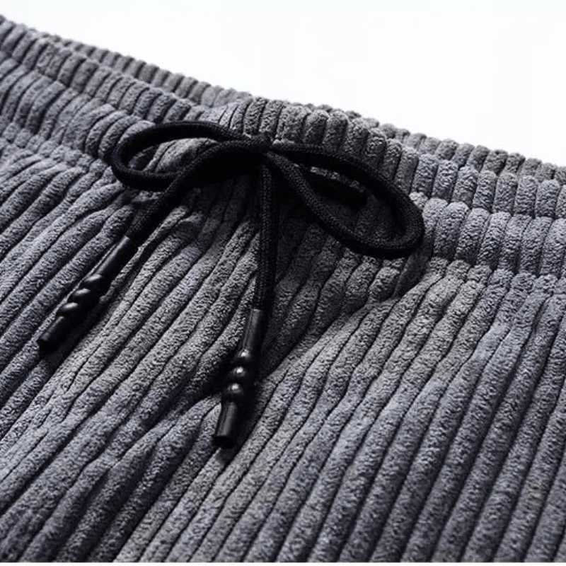 Thibault | Pantalón de Pana Forrado Holgado - StilfulltMen's pants14:193;5:4183#3XL  65-75KGGrisXS (26-28)Thibault | Pantalón de Pana Forrado Holgado