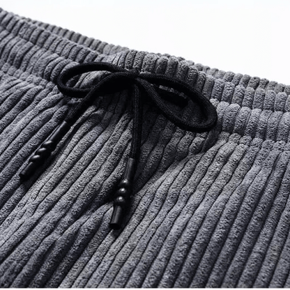 Thibault | Pantalón de Pana Forrado Holgado - StilfulltMen's pants14:193;5:4183#3XL  65-75KGGrisXS (26-28)Thibault | Pantalón de Pana Forrado Holgado