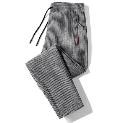 Thibault | Pantalón de Pana Forrado Holgado - StilfulltMen's pants14:193;5:4183#3XL  65-75KGGrisXS (26-28)Thibault | Pantalón de Pana Forrado Holgado
