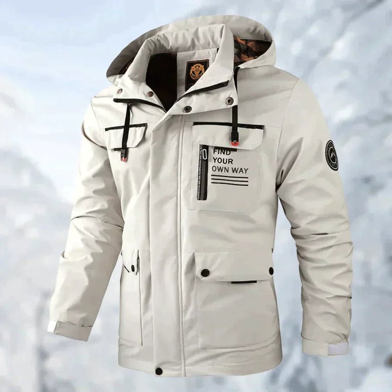 Thorne | Chaqueta Outdoor Impermeable y Cortaviento - StilfulltMen's jacketsDMED2-QZ034001BlancoXSThorne | Chaqueta Outdoor Impermeable y Cortaviento