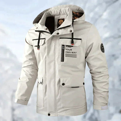 Thorne | Chaqueta Outdoor Impermeable y Cortaviento - StilfulltMen's jacketsDMED2-QZ034001BlancoXSThorne | Chaqueta Outdoor Impermeable y Cortaviento