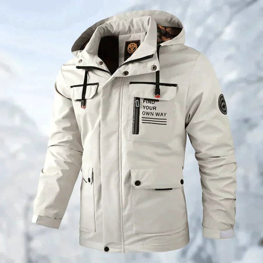 Thorne | Chaqueta Outdoor Impermeable y Cortaviento - StilfulltMen's jacketsDMED2-QZ034001BlancoXSThorne | Chaqueta Outdoor Impermeable y Cortaviento