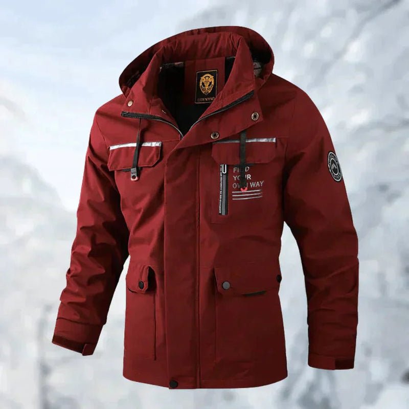 Thorne | Chaqueta Outdoor Impermeable y Cortaviento - StilfulltMen's jacketsDMED2-QZ034019RojoXSThorne | Chaqueta Outdoor Impermeable y Cortaviento