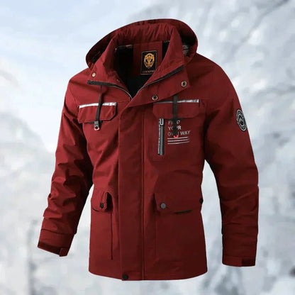 Thorne | Chaqueta Outdoor Impermeable y Cortaviento - StilfulltMen's jacketsDMED2-QZ034019RojoXSThorne | Chaqueta Outdoor Impermeable y Cortaviento