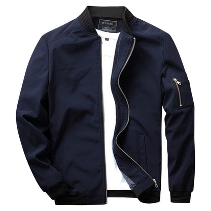 Tiago | Chaqueta Bomber Ligera de Entretiempo - StilfulltMen's jacketsX0EO2AL2Azul oscuroMTiago | Chaqueta Bomber Ligera de Entretiempo