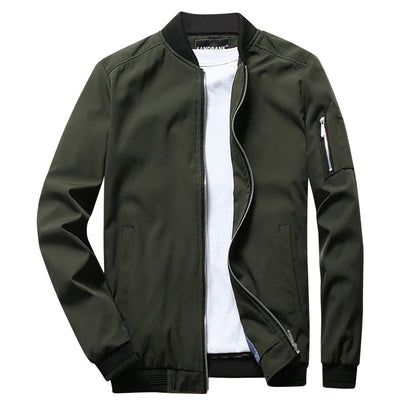 Tiago | Chaqueta Bomber Ligera de Entretiempo - StilfulltMen's jacketsS2KAJKVBRojoMTiago | Chaqueta Bomber Ligera de Entretiempo