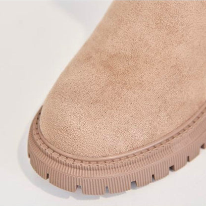 Tilde | Varme Forede Vinterstøvler i Ruskindslook - StilfulltWomen's shoesNORDIKA-ALBARICOQUE-985C03B7B7Abrikos35Tilde | Varme Forede Vinterstøvler i Ruskindslook