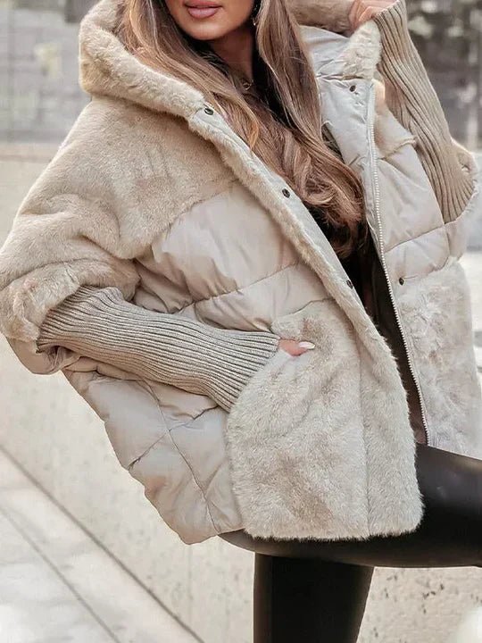 Tovah | Chaqueta Acolchada con Capucha y Pelo - StilfulltWomen's jacketsSd1756169705228652024NegroSTovah | Chaqueta Acolchada con Capucha y Pelo