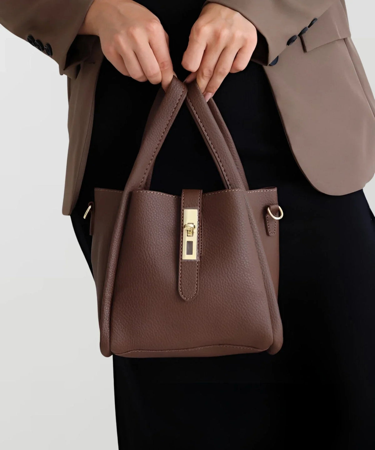 Verity | Bolso de Mano Sintético con Bandolera - StilfulltWomen's handbagsDBAD4-AS060004Blanco rotoVerity | Bolso de Mano Sintético con Bandolera
