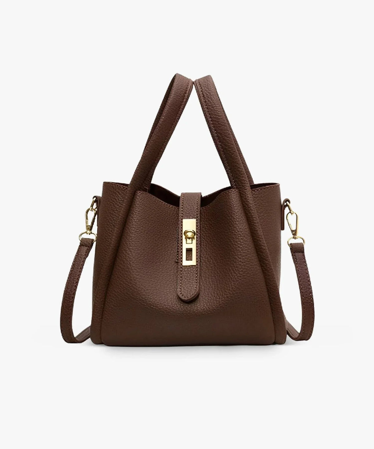 Verity | Bolso de Mano Sintético con Bandolera - StilfulltWomen's handbagsDBAD4-AS060001CaféVerity | Bolso de Mano Sintético con Bandolera
