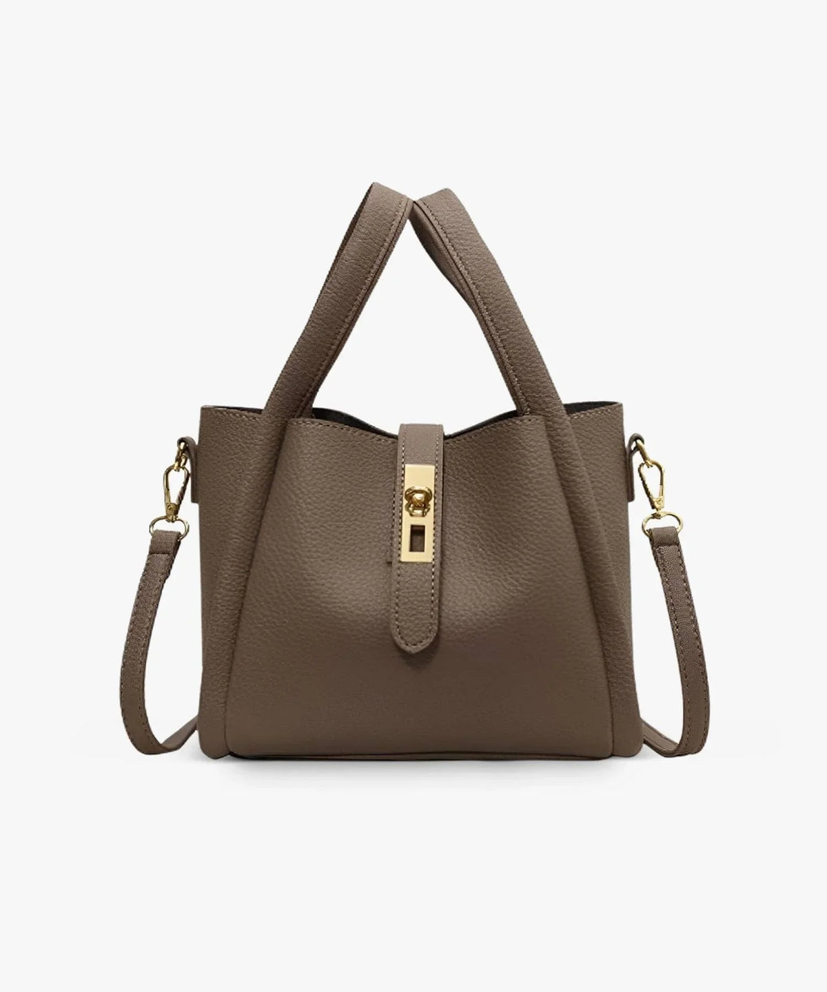 Verity | Bolso de Mano Sintético con Bandolera - StilfulltWomen's handbagsDBAD4-AS060002Gris elefanteVerity | Bolso de Mano Sintético con Bandolera