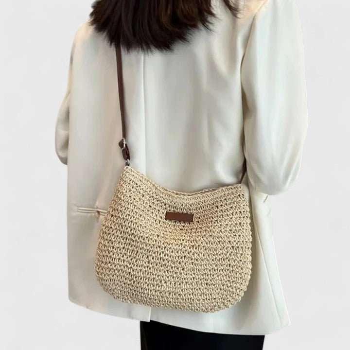 Wilder | Bolso de Rafia Trenzada con Bandolera - StilfulltWomen's handbagsBeigeWilder | Bolso de Rafia Trenzada con Bandolera