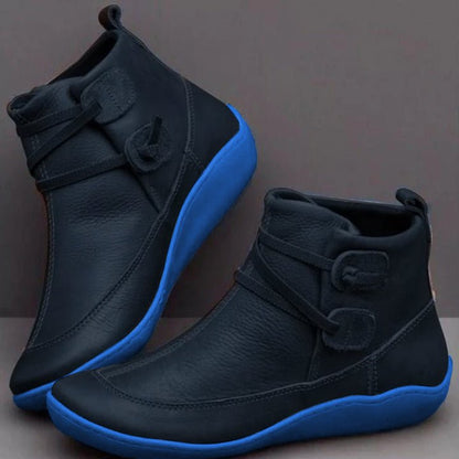 Winslow | Botines Impermeables con Cordón Lateral - StilfulltWomen's shoesAzul36Winslow | Botines Impermeables con Cordón Lateral