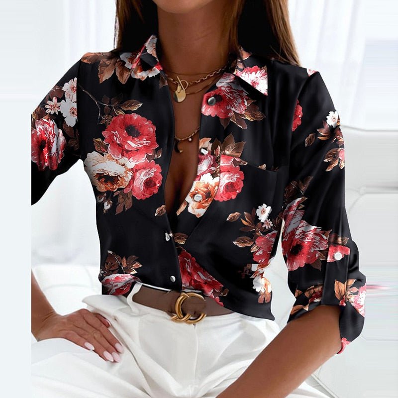 Camden | Camisa con Cuello Clásico y Estampado Gráfico