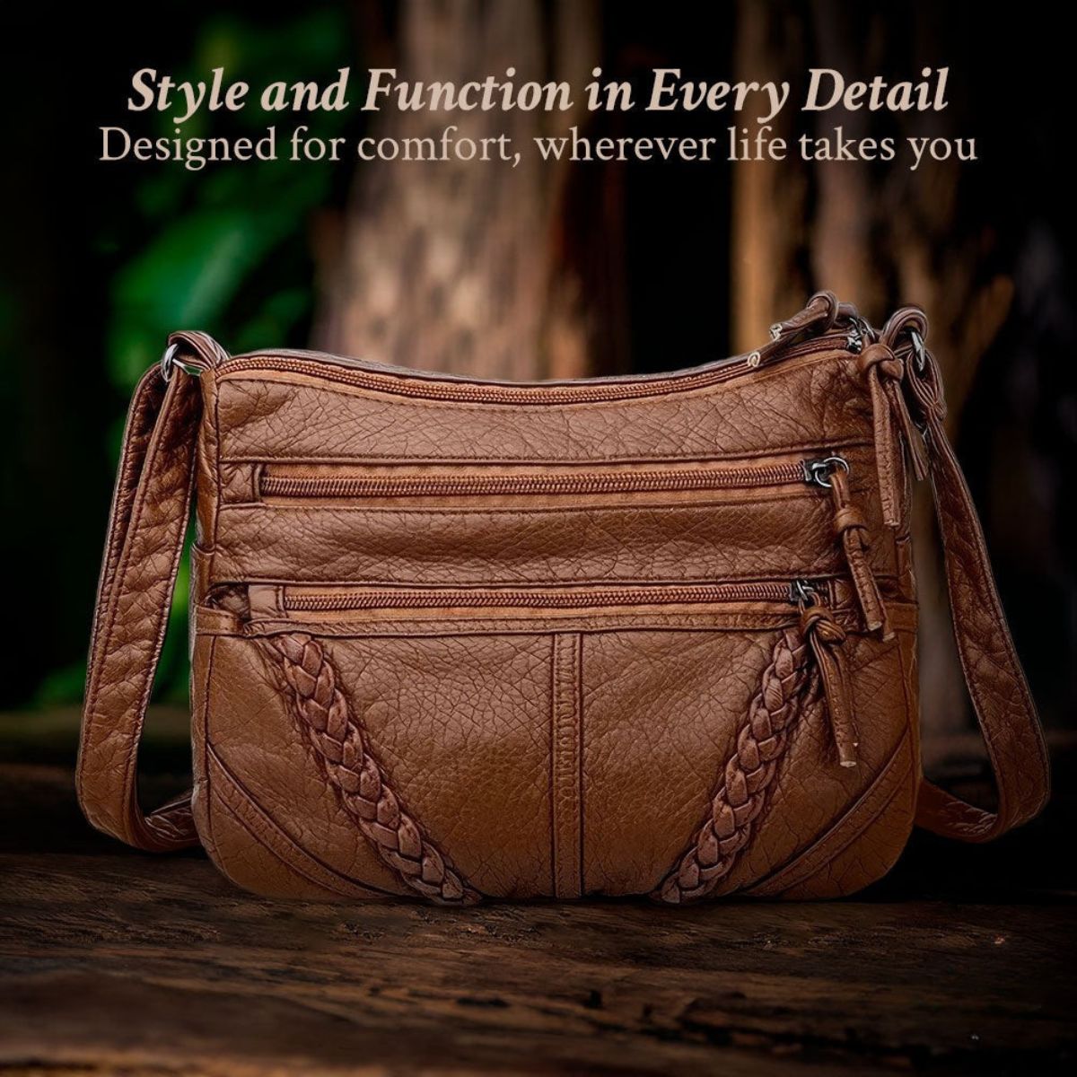 Wrenna | Bolso Bandolera Suave Multibolsillos - StilfulltWomen's handbagsCJNS117848001AZNegroWrenna | Bolso Bandolera Suave Multibolsillos
