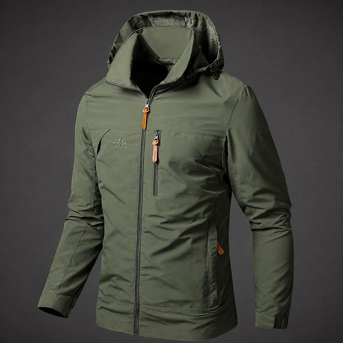 Wyatt | Chaqueta Cortavientos Ligera de Hombre con Capucha - StilfulltMen's jacketsVIVA416313MODAVerdeMWyatt | Chaqueta Cortavientos Ligera de Hombre con Capucha