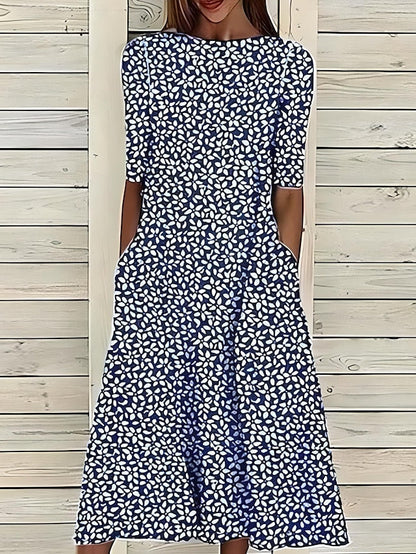Maren | Vestido Midi Floral de Verano